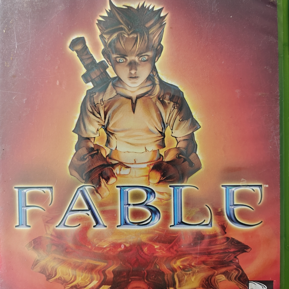 Nintendo Fable Video Game - Red and Green Cover